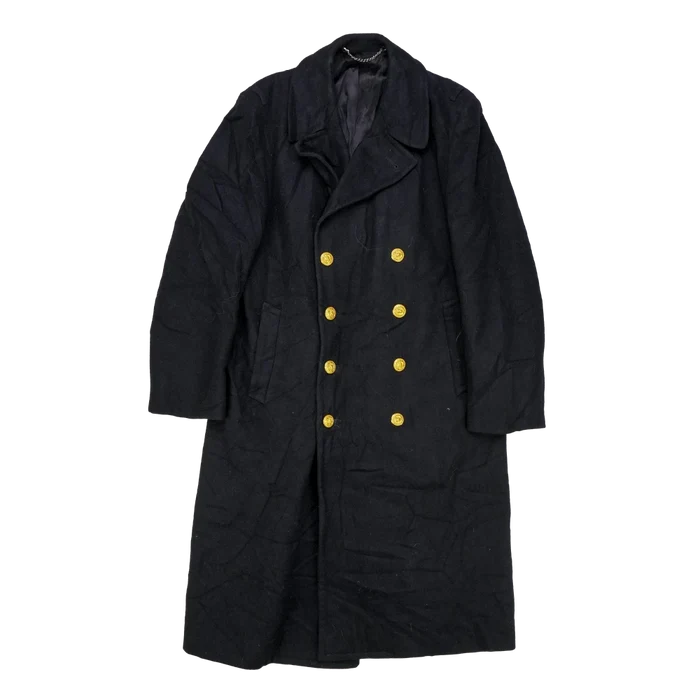 US Navy Wool Overcoat - 43R, Large - US Navy Surplus - Great Coats