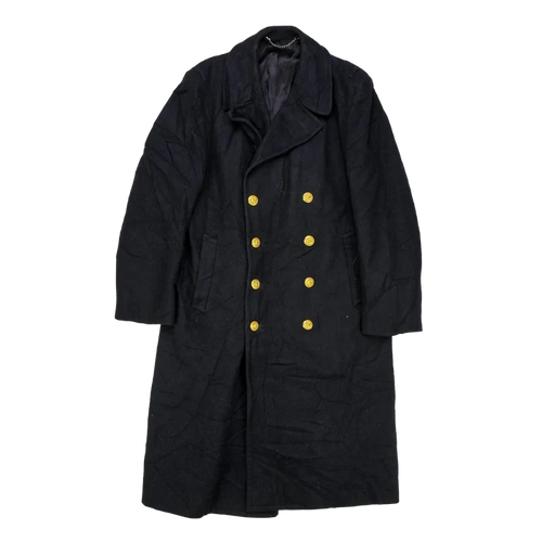 US Navy Wool Overcoat - 43R, Large - US Navy Surplus - Great Coats