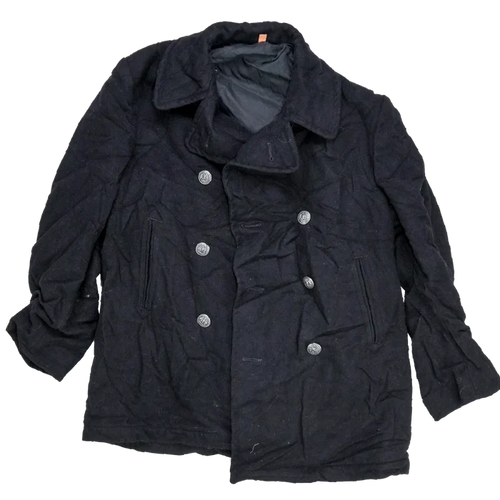 US Navy Wool Pea Coat - 40S, Medium - US Navy Surplus - Great Coats