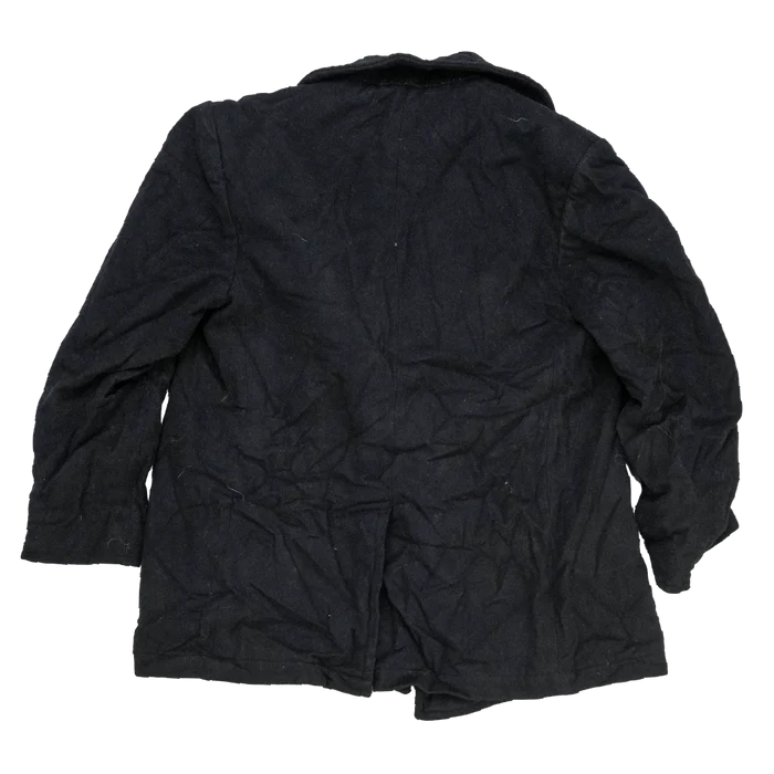 US Navy Wool Pea Coat - 40S, Medium - US Navy Surplus - Great Coats