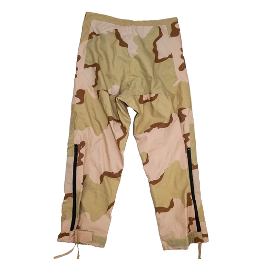 USGI 3 Colour Desert Waterproof Trousers - Small Regular - US Army Surplus - Rain Trousers
