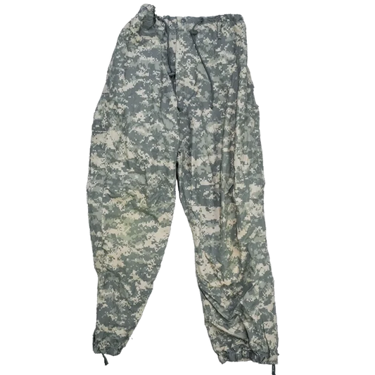 USGI UCP Extreme Cold Weather Waterproof Trousers - Large Regular - US Army Surplus - Rain Trousers