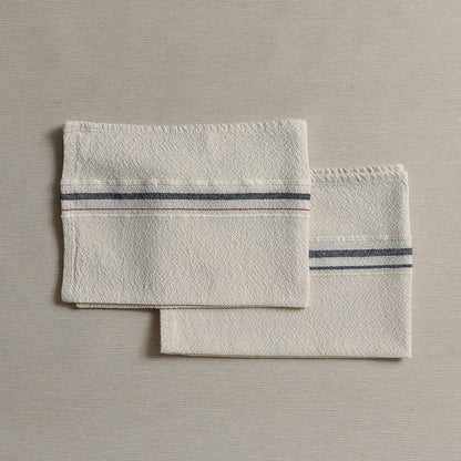 Variegated cotton small guest towel