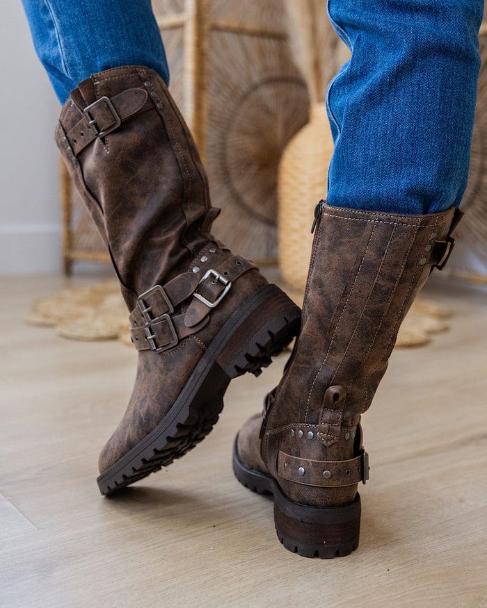 Very G Forever Boots - Chocolate FINAL SALE Very G