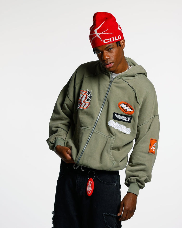 BRAMBLES BEANIE RED - COLD CULTURE #man