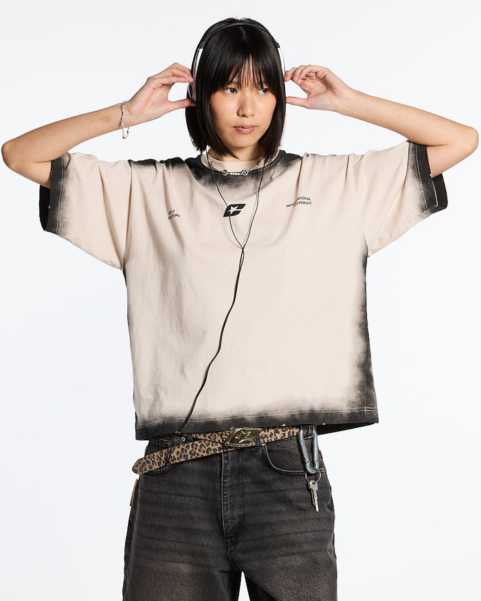WANDER ON TEE BEIGE - COLD CULTURE #woman