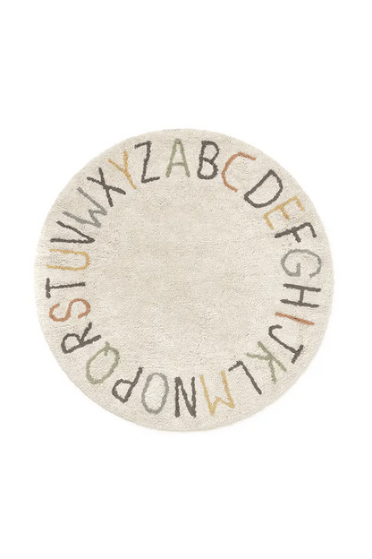 Washable Play Rug ABC