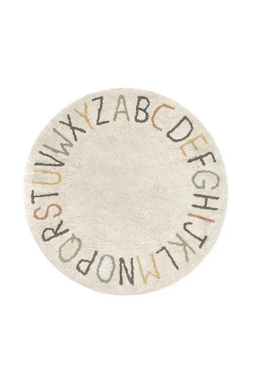 Washable Play Rug ABC