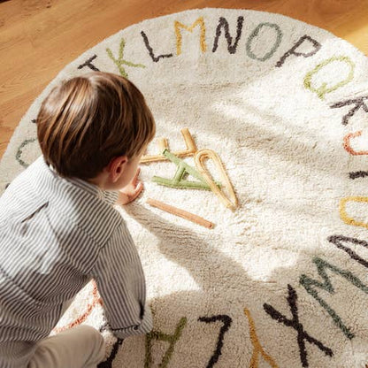 Washable Play Rug ABC
