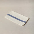 Washed Blue Piano Stripe Tea Towel