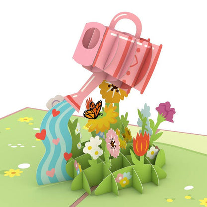 Watering Can Mother's Day Lovepop card