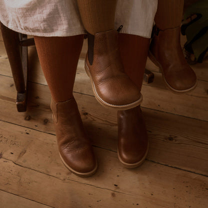 Weaver Adults Knee High Socks - Wool - Rust