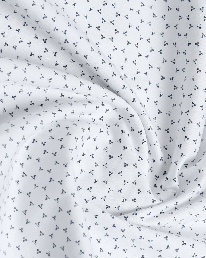 White Printed Shirt - Zovik