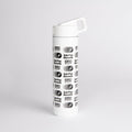 Wide Mouth Water Bottle Retro Logo