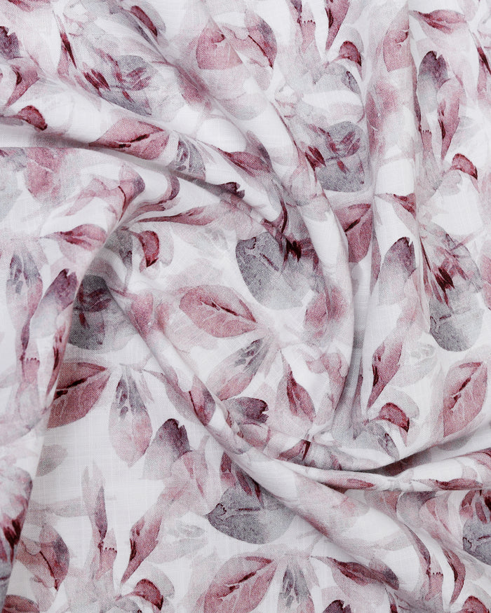 Wine Half Sleeve Printed Shirt - Enric