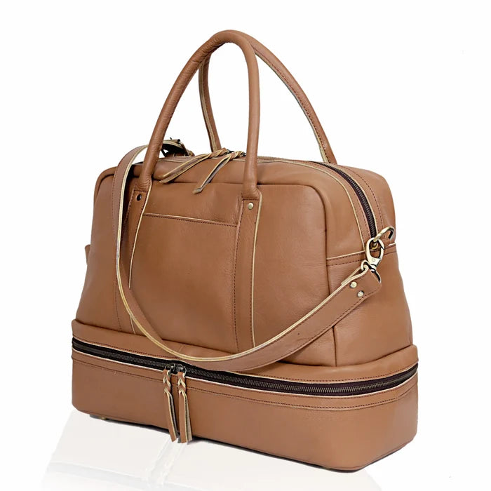 WOMEN STYLO DUFFEL - TAN