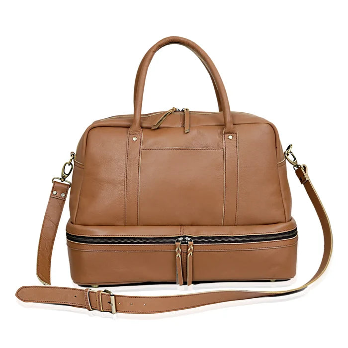 WOMEN STYLO DUFFEL - TAN