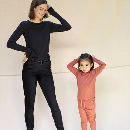 Women's Merino Wool Everlong Top - Midnight