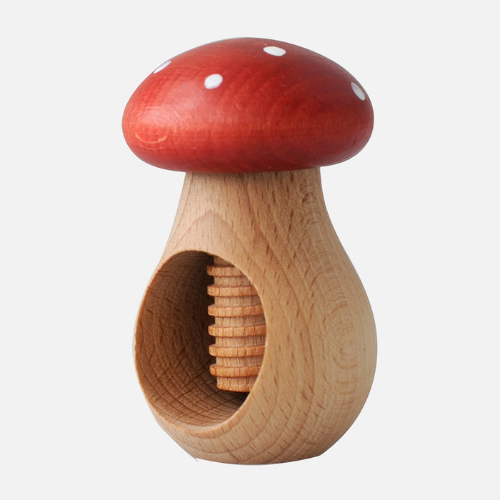 Wooden Chestnut Drill & Nutcracker Set