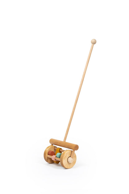 Wooden Push Toy Rattle