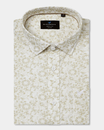 Yellow Printed Shirt - Frilo