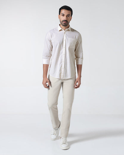 Yellow Printed Shirt - Harlad