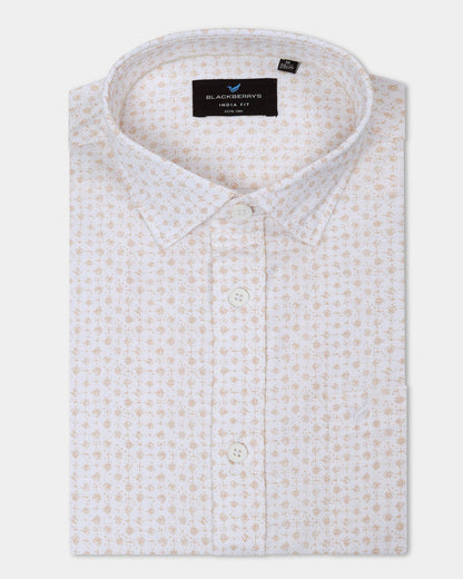 Yellow Printed Shirt - Harlad