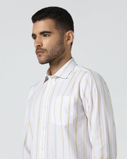 Yellow Stripe Shirt - Garol
